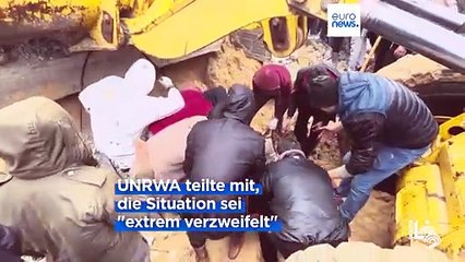 "Extrem verzweifelte" Lage: Anschuldigungen gegen Palästinenserhilfswerk