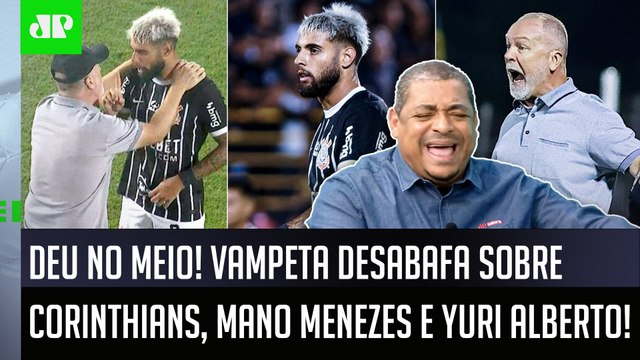 ISSO É MENTIRA! NÃO DÁ pra FALAR que... Vampeta DESABAFA sobre Corinthians, Mano e Yuri Alberto!