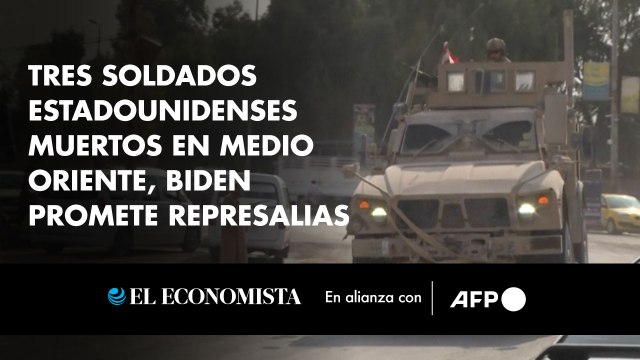 Tres soldados estadounidenses muertos en Medio Oriente, Biden promete represalias