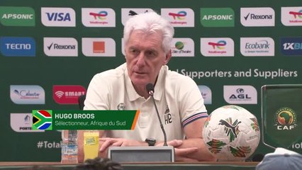 Afrique du Sud - Broos : “Nous croyons qu'il est possible de battre le Maroc”