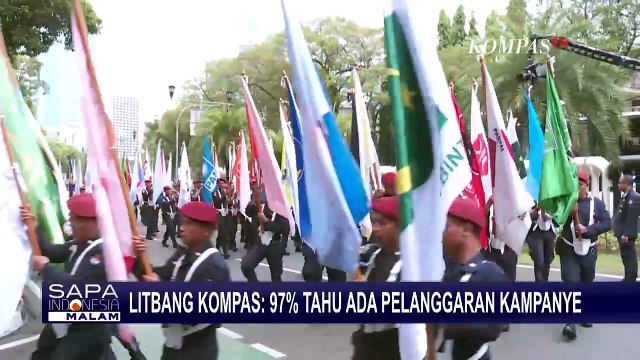 Litbang Kompas: 97% Tahu Ada Pelanggaran Kampanye! Lantas Mengapa Sedikit yang Lapor ke BAWASLU?