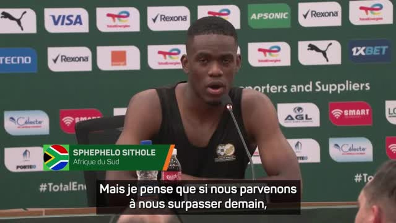 Afrique du Sud - Sithole : "Nous devons nous surpasser demain"