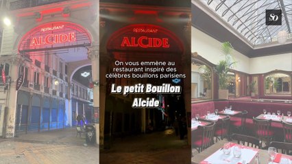 Bouillon d'Alcide : L'une des adresses les plus légendaires de Lille.