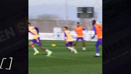 Arda Güler'den Real Madrid idmanında mükemmel gol