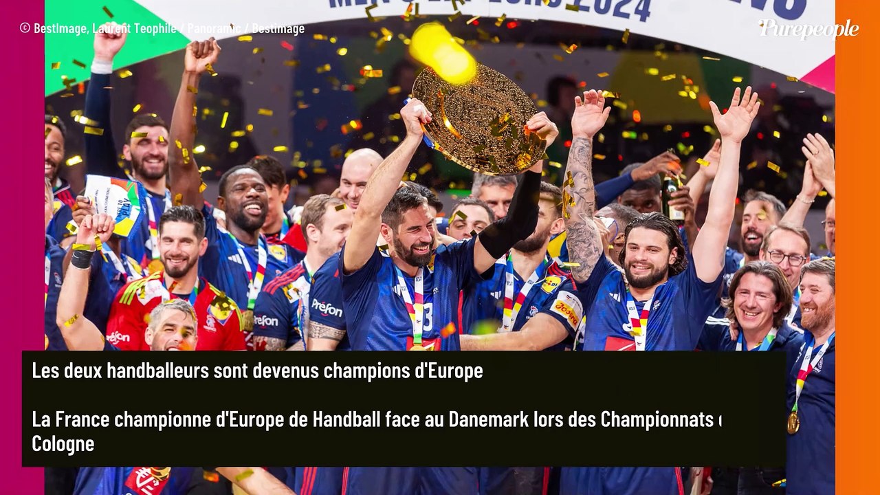 PHOTOS Nikola Karabatic et son frère Luka célèbrent leur magnifique victoire en famille avec femmes et enfants