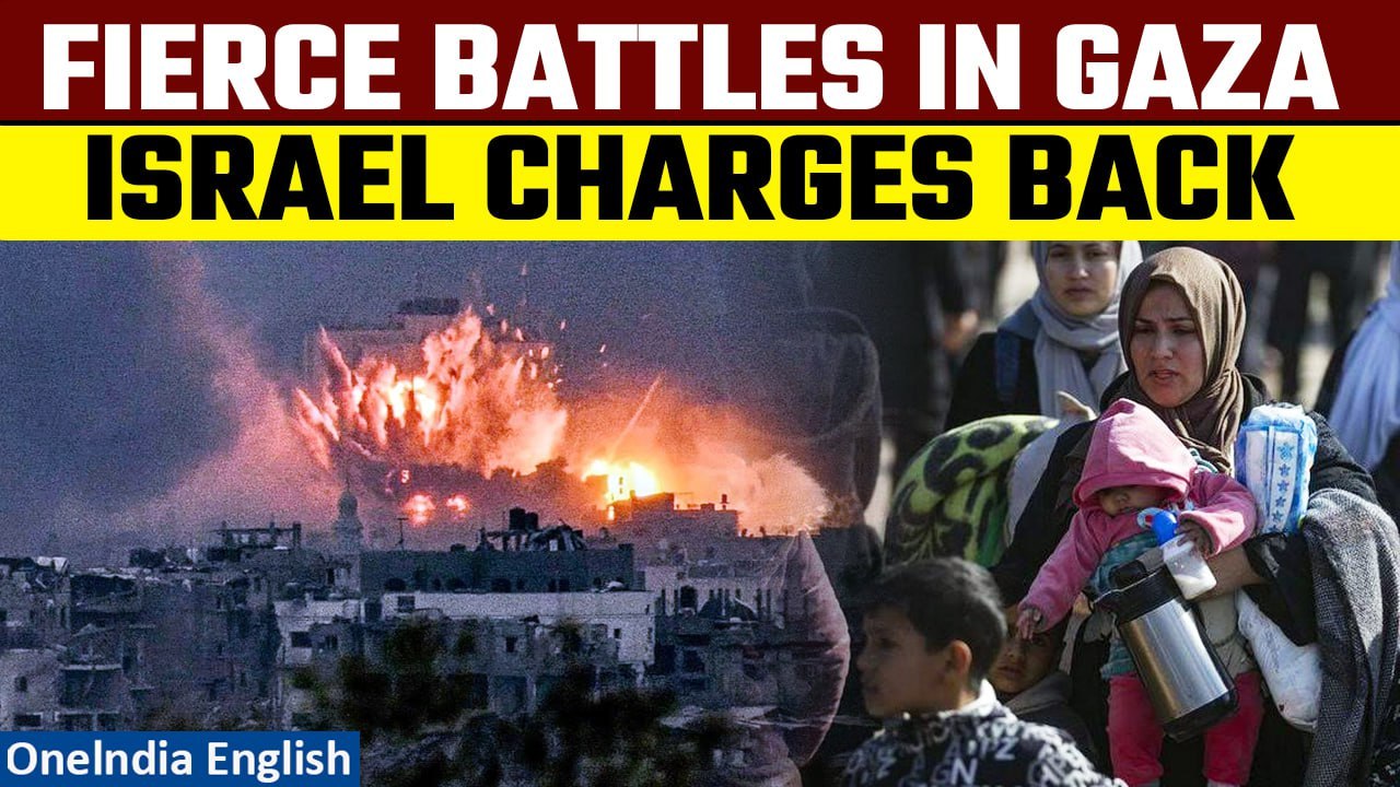 Israel charges back into Gaza City as US weighs response to killing of its troops | Oneindia News