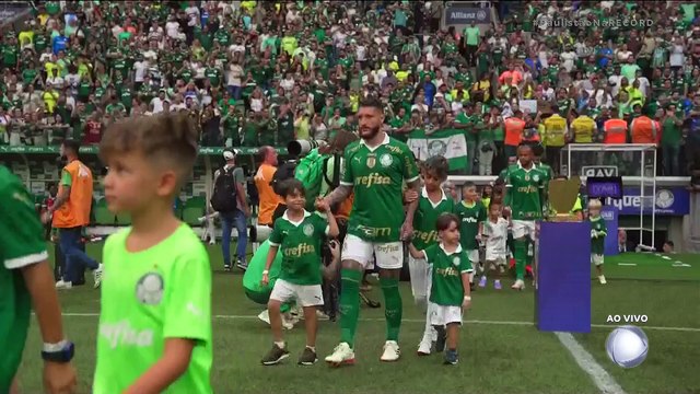 Palmeiras x Santos (Campeonato Paulista 2024 3ª rodada) 1° tempo