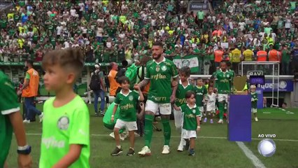 Palmeiras x Santos (Campeonato Paulista 2024 3ª rodada) 1° tempo