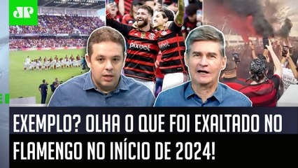 "Tem MUITA GENTE com DOR DE COTOVELO! Mas A REAL é que o Flamengo..." OLHA o que foi ELOGIADO!