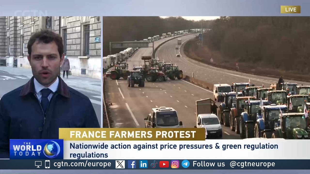 French farmers launch nationwide demonstrations