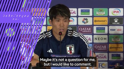 Tomiyasu says Japan still a tight squad after Iraq defeat