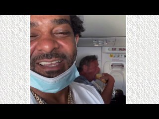 Jim Jones Singles Out A Giant Glizzy Gladiator On His Plane Ride