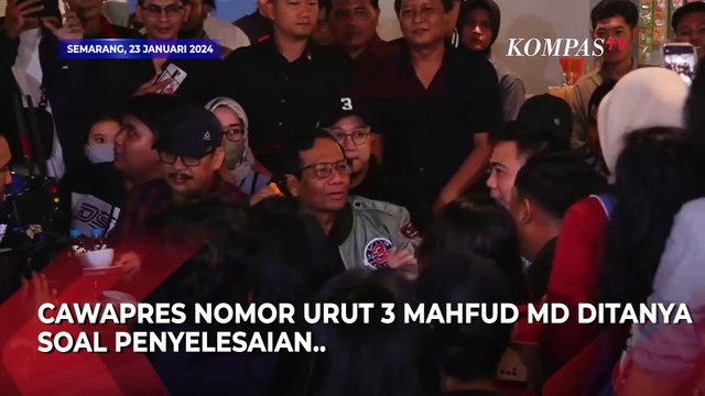 Jawaban Mahfud MD Saat soal Pelanggaran HAM Berat 98: Masih Terus Proses Pembuktian