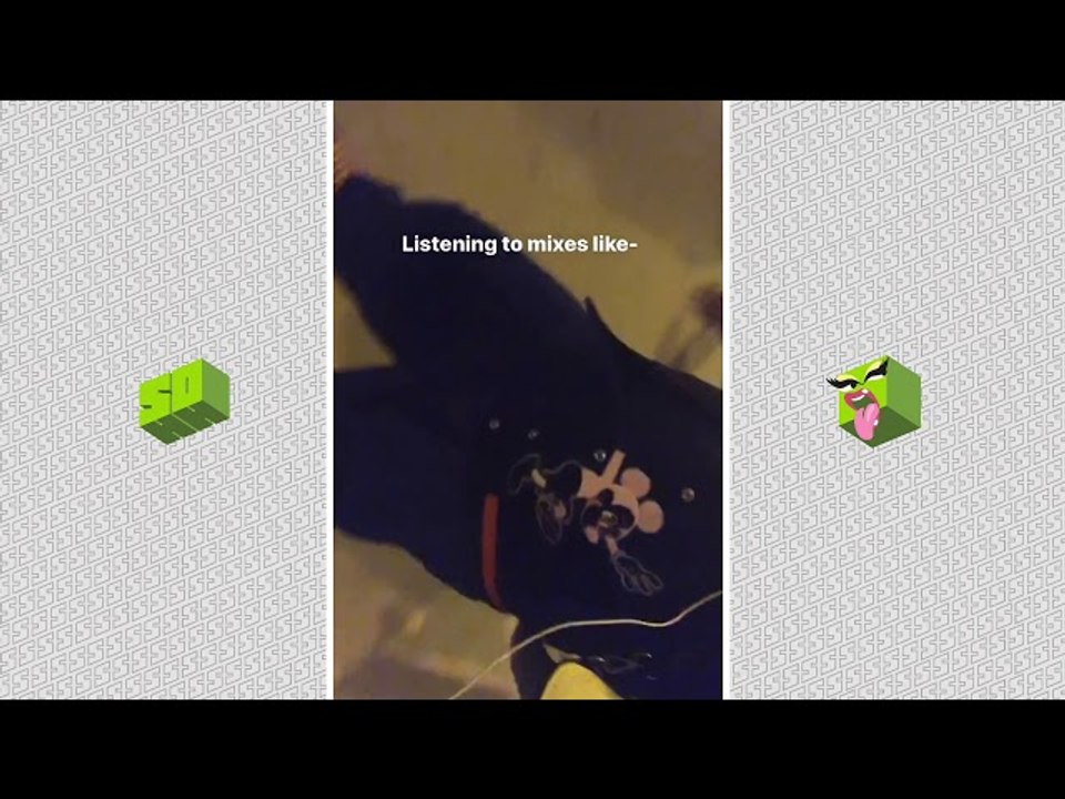 SZA Listens To Mixes + Goes Skating In Streets