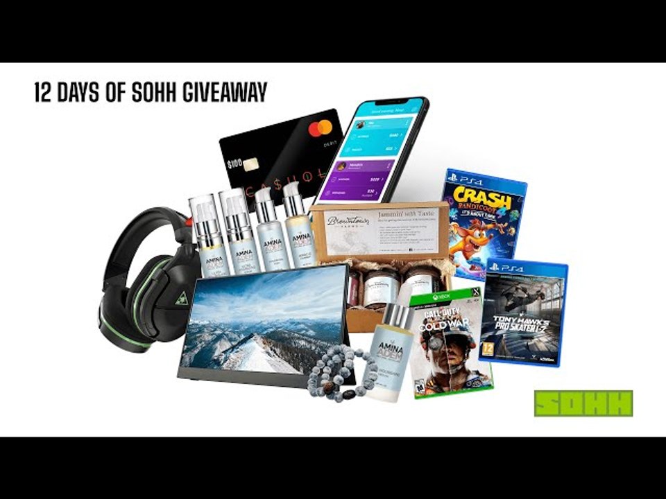 12 Days Of SOHH Giveaways