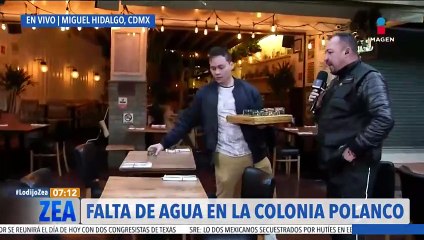 Denuncian falta de agua en la alcaldía Miguel Hidalgo