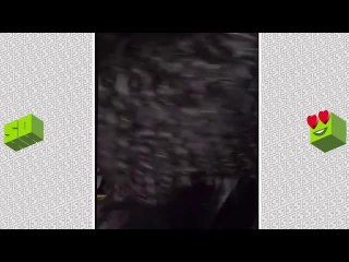 Hennessy Carolina Shows Off Her Curly Fluffy Hair In The Car