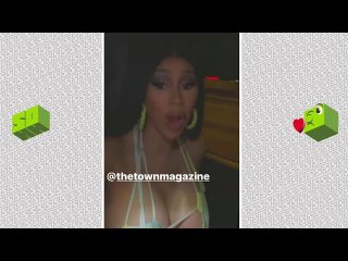 Cardi B + Offset Post Up Together At The Super Bowl
