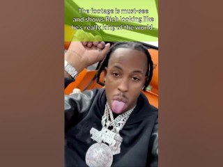 Rich The Kid Rides On The Top Of His Truck #shorts