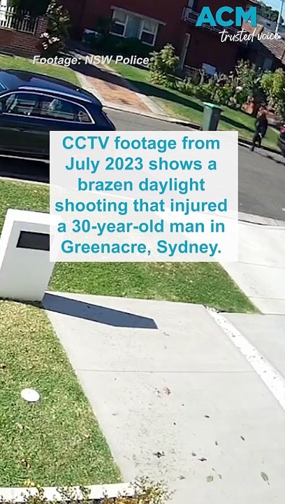 Daylight shooting caught on home security vision