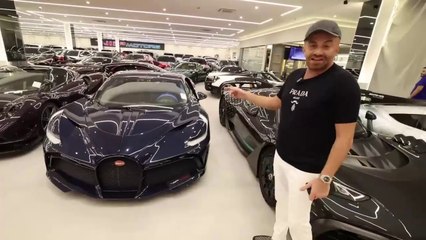 Inside Dubai Billionaire's $500,000,000 Car Dealership (ANDREW TATES BUGATTI) !!!