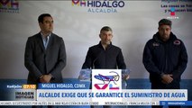 Alcalde de Miguel Hidalgo alerta sobre desabasto de agua en diferentes colonias