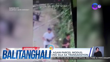3, inaresto dahil sa agaw-parcel modus; sinabing dinamay lang sila sa transaksiyon | BT