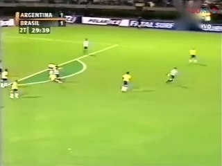 Day #10 | Messi 10th goal | Argentina U20 vs Brazil (2/6/2005)