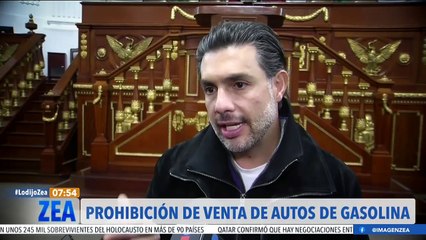 Jesús Sesma considera relevante aprobar reforma sobre prohibición de venta de autos de gasolina