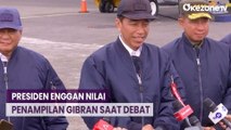 Presiden Joko Widodo Enggan Nilai Penampilan Gibran di Debat Cawapres