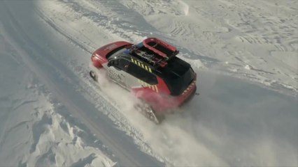 Nissan X-Trail Mountain Rescue Drone Video