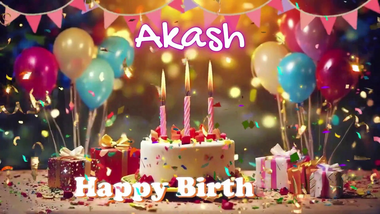 Happy Birthday Akash