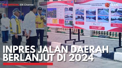 Inpres Jalan Daerah Berlanjut di 2024