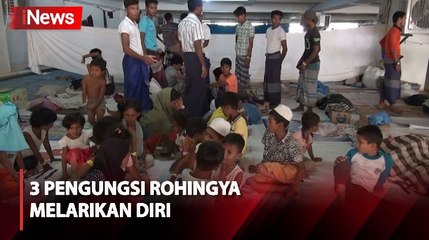 3 Pengungsi Rohingya di Balai Meuseuraya Aceh Melarikan Diri