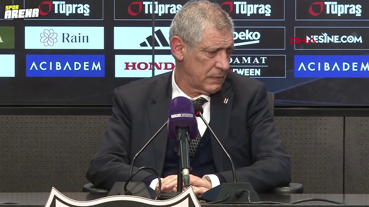 Beşiktaş'ta Fernando Santos: Bu süreci yönetmek kolay değil