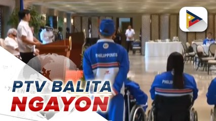 12 Filipino para-athletes, pinarangalan ni PBBM