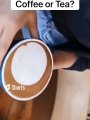 Coffee Art - Coffee Or Tea #shorts #shortsvideo #video #viral #innovationhub