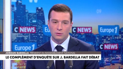 Jordan Bardella : «Quand on est donné en tête des intentions de vote, on a la meute aux trousses»
