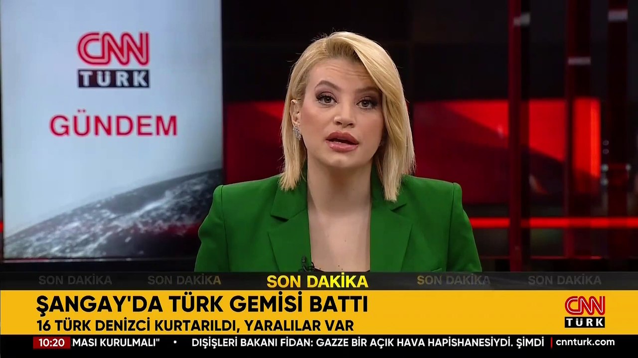 Marshall bayraklı gemi Şangay'da battı: 16'sı Türk 21 denizci kurtarıldı