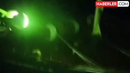 Şangay açıklarında batan Türk gemisindeki korku dolu anlar kamerada: Allah'ım batıyoruz