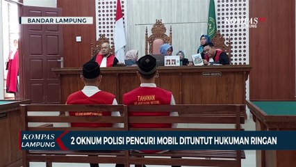 2 Oknum Polisi Terdakwa Kasus Pencurian Mobil Dituntut Ringan