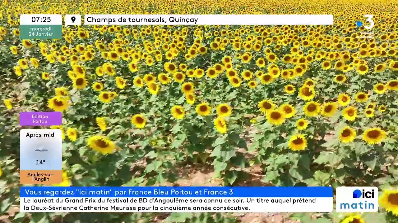 24/01/2024 - Le 6/9 de France Bleu Poitou en vidéo