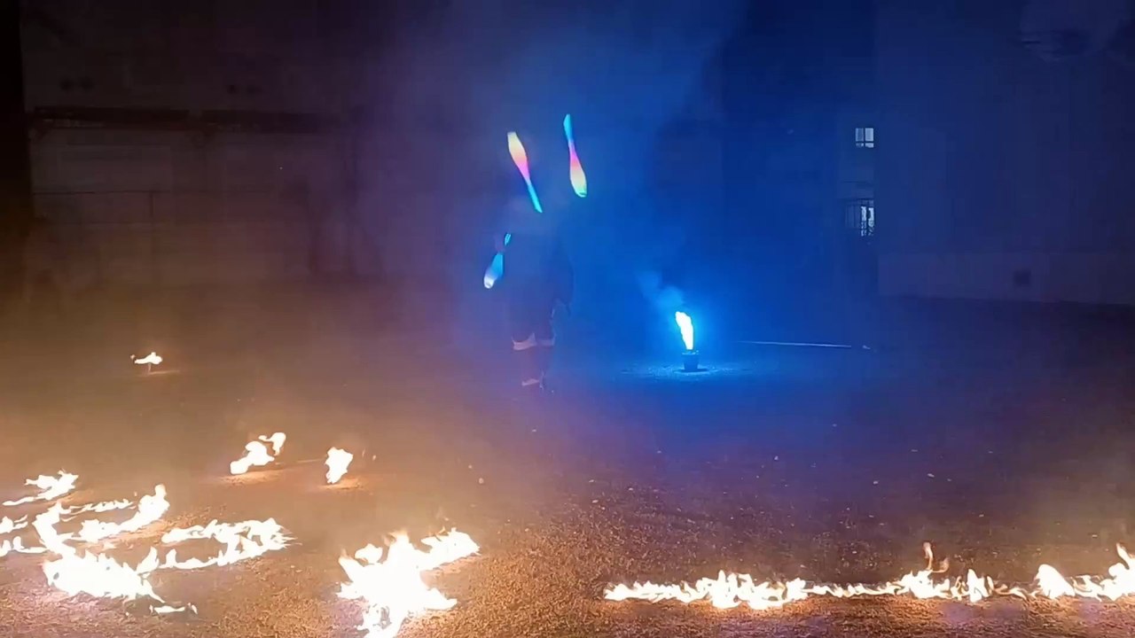 Manip feu sans son