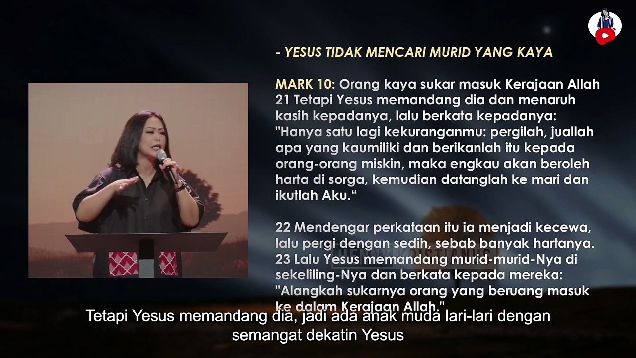 Orang Kaya Sukar Masuk Kerajaan Allah - Henny Kristianus #hennykristianus