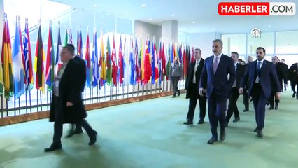 Dışişleri Bakanı Hakan Fidan, BM Güvenlik Konseyi'nde İsrail'e çağrıda bulundu