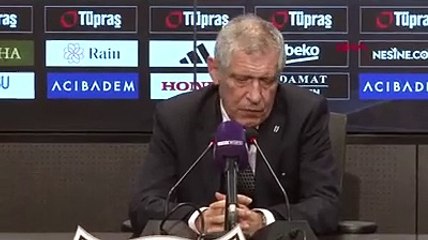 Beşiktaş'ın yeni hocası Santos'tan maç sonrası olay açıklama