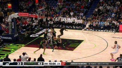 Zion's monster slam caps historic night for the Pelicans