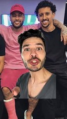 NEYMAR TOUCHE LES PARTIES INTIMES DE MARQUINHOS 