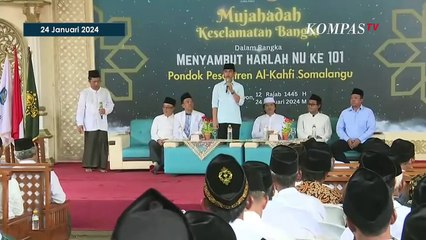 [FULL] Sambutan Gibran Kunjungi Ponpes Al-Kahfi Somalangu, Bicara Santri hingga Bonus Demografi
