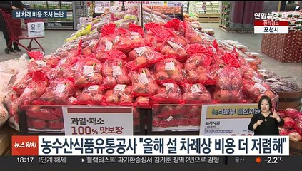 설 차례상 비용 줄었다는데…소비자 체감 물가는 달라
